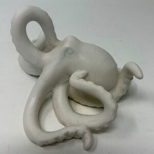 Porcelain Octopus Figurine